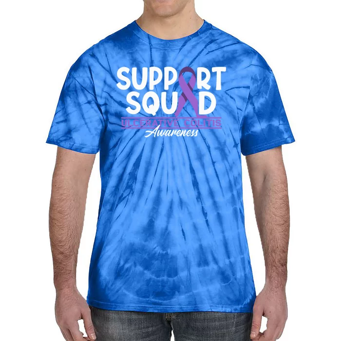 Support Awareness Squad I Ulcerative Colitis Ulcerosa Tie-Dye T-Shirt