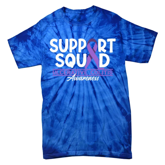 Support Awareness Squad I Ulcerative Colitis Ulcerosa Tie-Dye T-Shirt