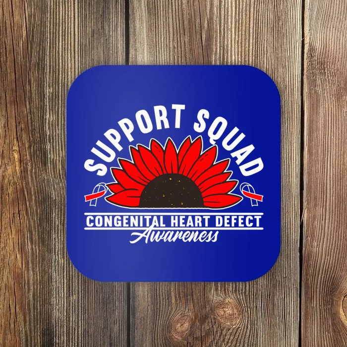 Support Awareness Squad I CHD Congenital Heart Defect Coaster