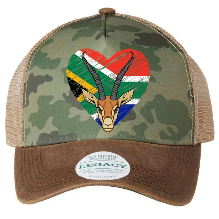 South African Springbok Flag Legacy Tie Dye Trucker Hat