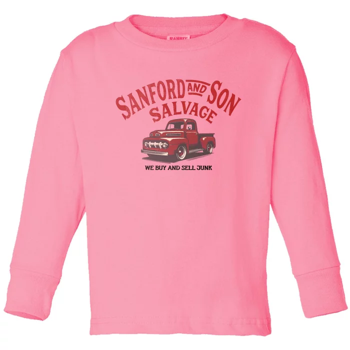 Sanford And Son Salvage Toddler Long Sleeve Shirt