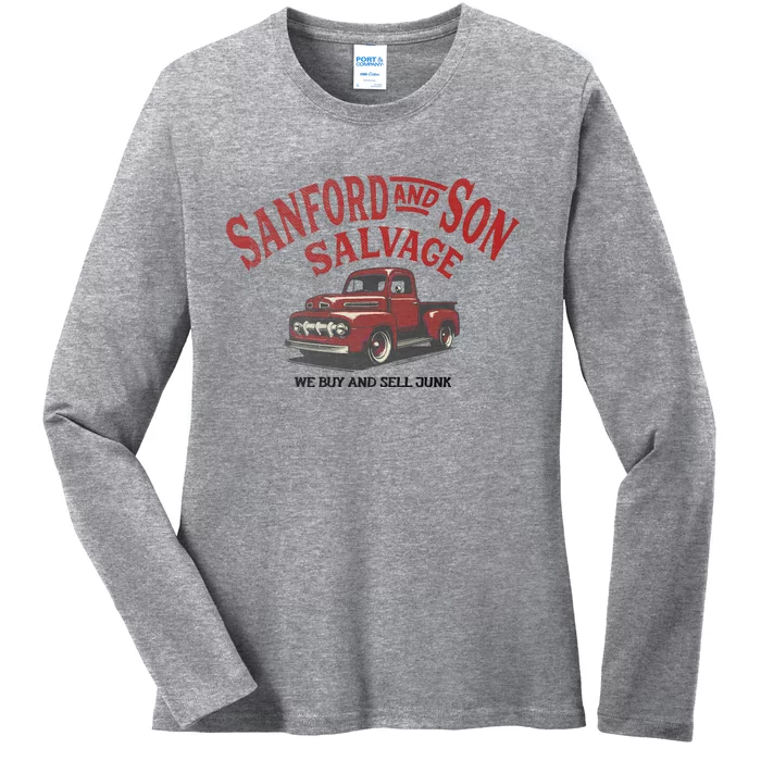 Sanford And Son Salvage Ladies Long Sleeve Shirt