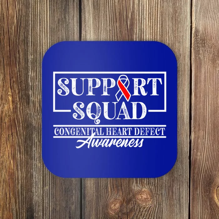 Support Awareness Squad I CHD Congenital Heart Defect Coaster