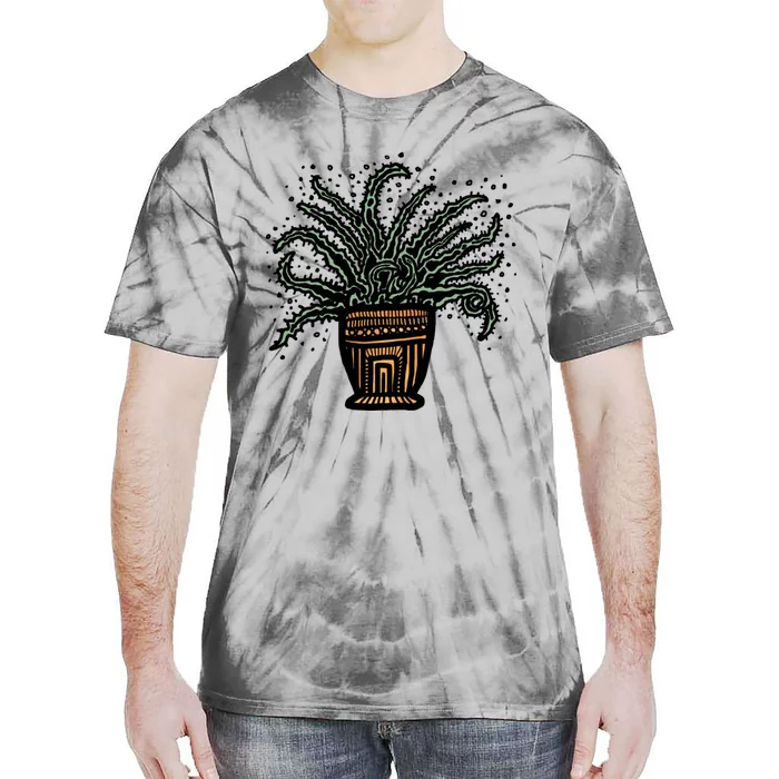 Spiky Aloe Tie-Dye T-Shirt