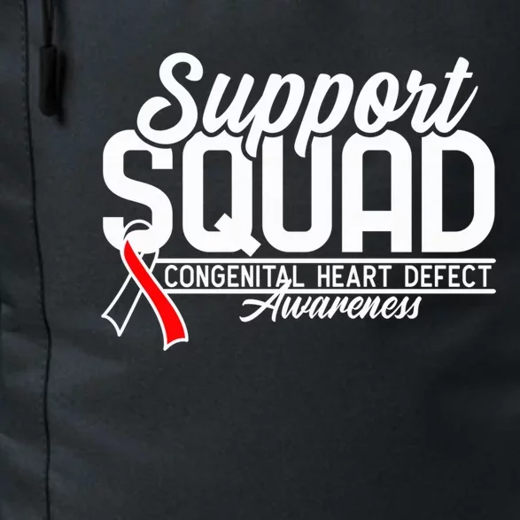 Support Awareness Squad I CHD Congenital Heart Defect Daily Commute Backpack