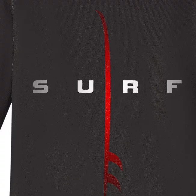 Surfing Apparel Surfer Surf Baby Long Sleeve Bodysuit