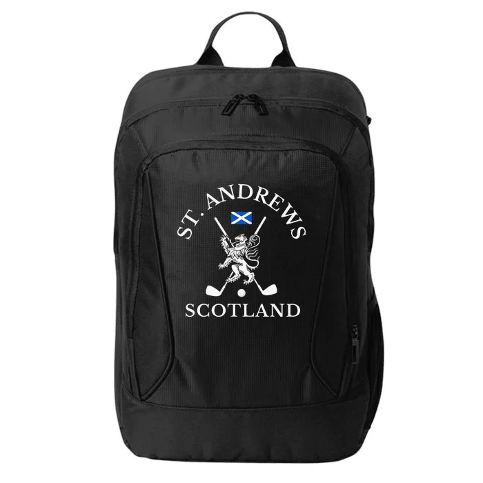 St. Andrews Scotland Golf Fan City Backpack