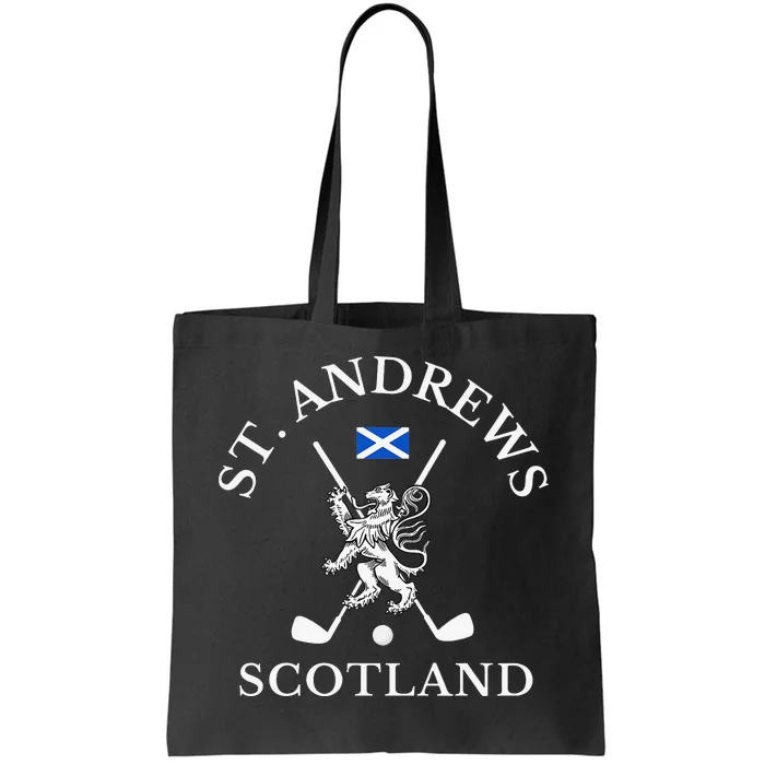 St. Andrews Scotland Golf Fan Tote Bag