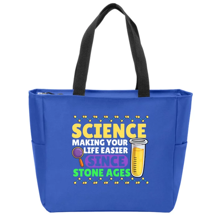 Science Appreciation Science Lovers National Science Month Gift Zip Tote Bag