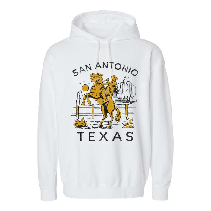 San Antonio Garment-Dyed Fleece Hoodie