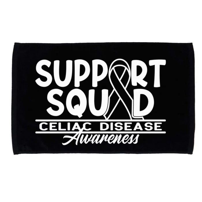 Support Awareness Squad I Gluten Free Coeliac Celiac Disease Microfiber Hand Towel