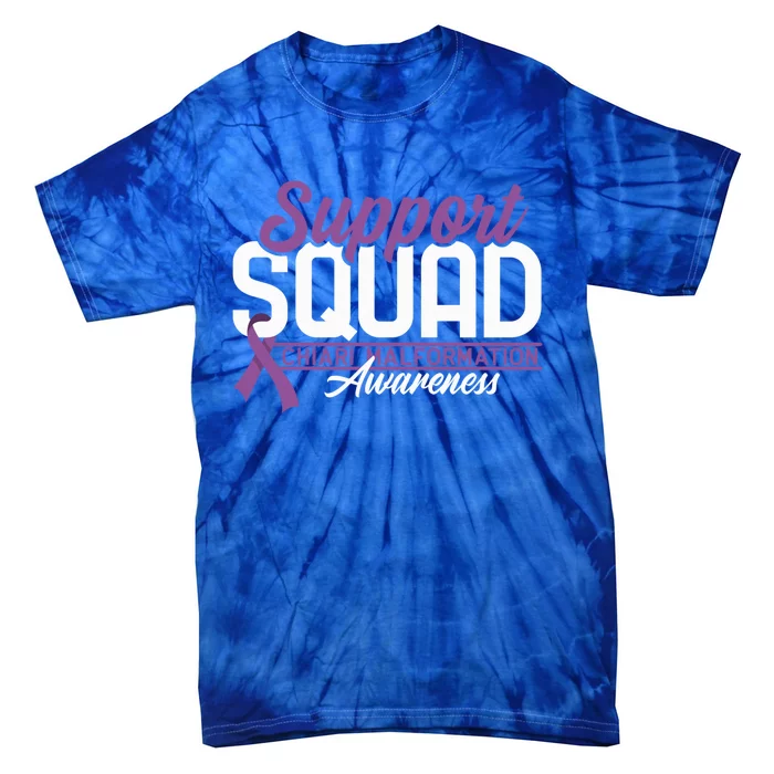 Support Awareness Squad I CM Cerebellum Chiari Malformation Tie-Dye T-Shirt