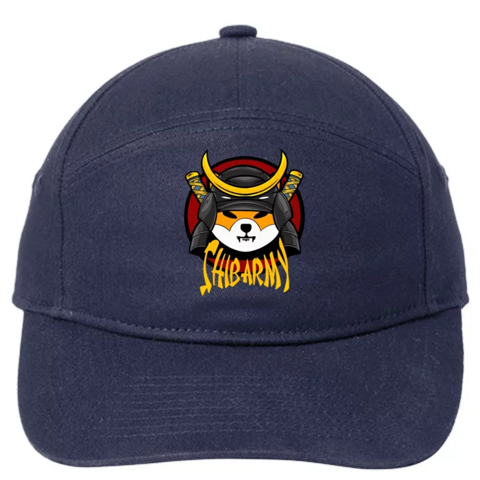 Shiba Army Samaria Dog 7-Panel Snapback Hat