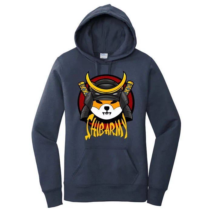 Shiba Army Samaria Dog Women's Pullover Hoodie