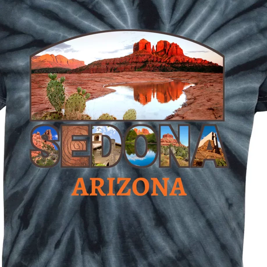 Sedona Arizona Kids Tie-Dye T-Shirt