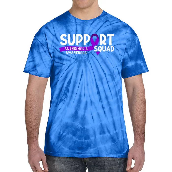 Support Awareness Squad I ALZ Remember Alzheimers Tie-Dye T-Shirt