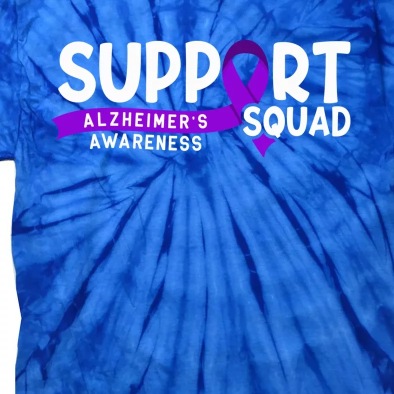 Support Awareness Squad I ALZ Remember Alzheimers Tie-Dye T-Shirt