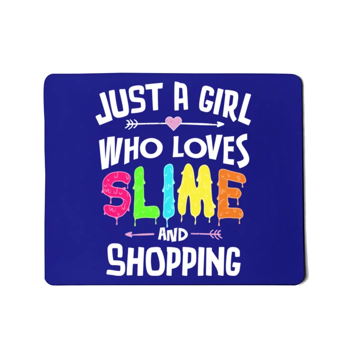 Slime And Shopping Funny Gift Gift Mousepad