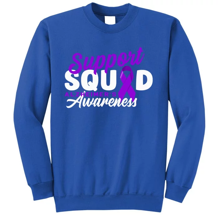 Support Awareness Squad I ALZ Remember Alzheimers Tall Sweatshirt