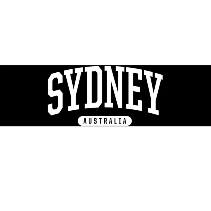 Sydney Australia Souvenirs College Style Sydney Australia Souvenir Bumper Sticker