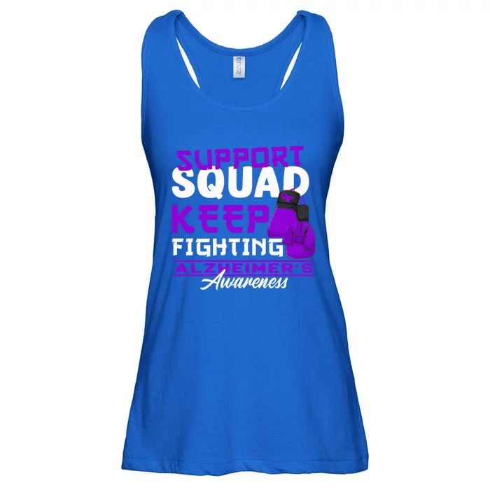 Support Awareness Squad I ALZ Remember Alzheimers Ladies Essential Flowy Tank