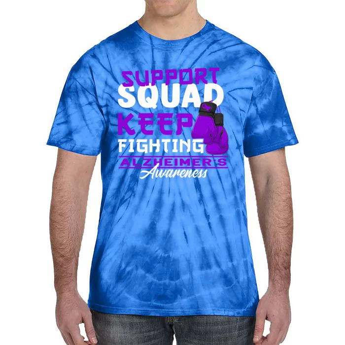 Support Awareness Squad I ALZ Remember Alzheimers Tie-Dye T-Shirt