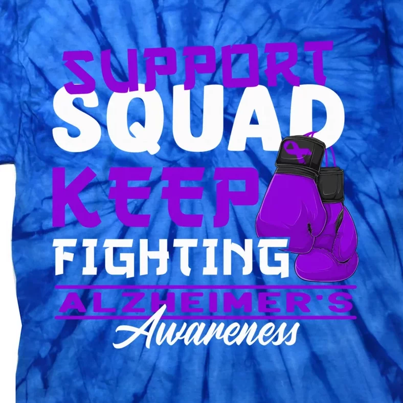 Support Awareness Squad I ALZ Remember Alzheimers Tie-Dye T-Shirt