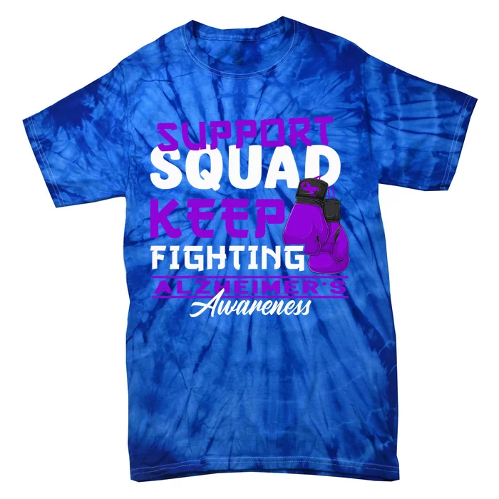 Support Awareness Squad I ALZ Remember Alzheimers Tie-Dye T-Shirt