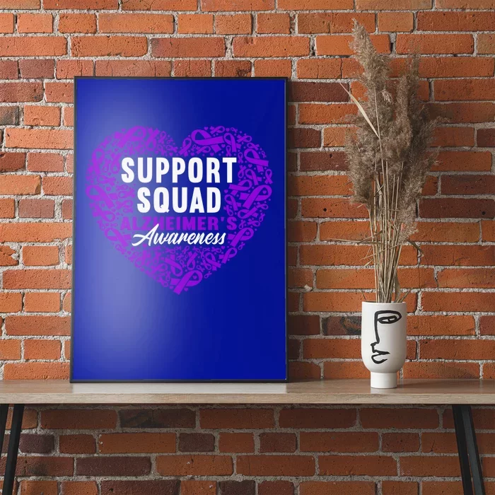 Support Awareness Squad I ALZ Remember Alzheimers Poster