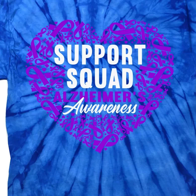 Support Awareness Squad I ALZ Remember Alzheimers Tie-Dye T-Shirt