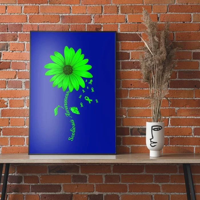 Scoliosis Awareness Sunflower Gift Poster