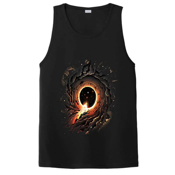 Space Astronaut Surfing Astronomy Space Surfer Gift Performance Tank