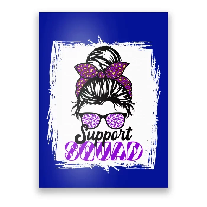 Support Awareness Squad I ALZ Remember Alzheimers Poster