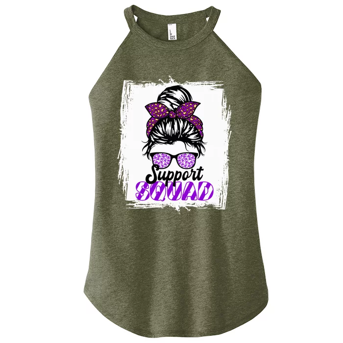 Support Awareness Squad I ALZ Remember Alzheimers Women’s Perfect Tri Rocker Tank