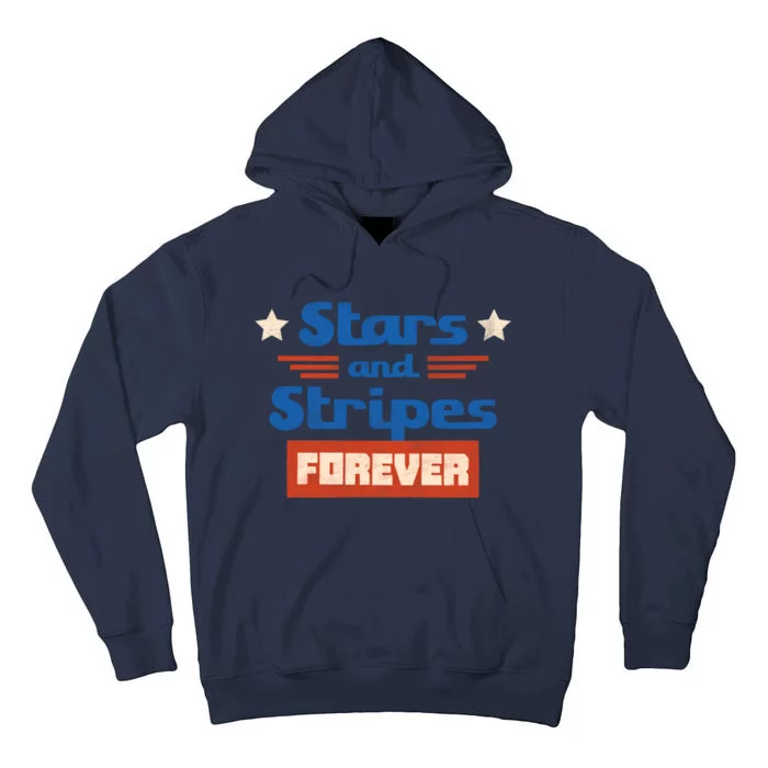 Stars And Stripes Forever Patriotic Holiday Tall Hoodie