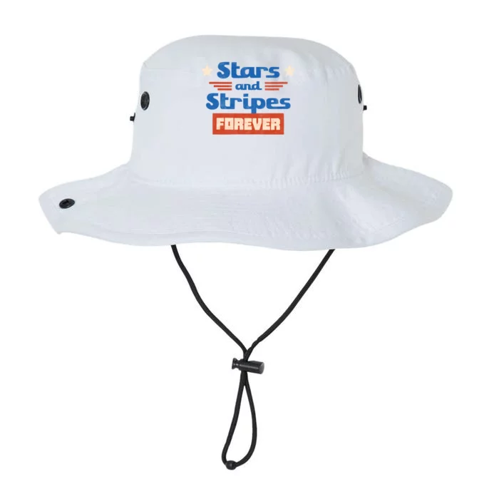 Stars And Stripes Forever Patriotic Holiday Legacy Cool Fit Booney Bucket Hat