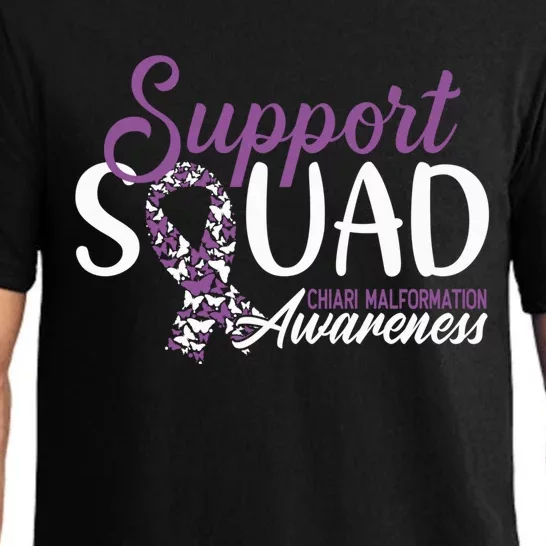 Support Awareness Squad I CM Cerebellum Chiari Malformation Pajama Set