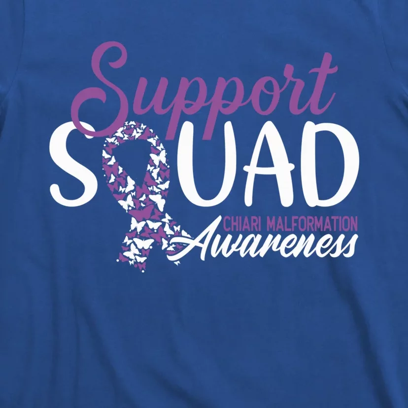 Support Awareness Squad I CM Cerebellum Chiari Malformation T-Shirt