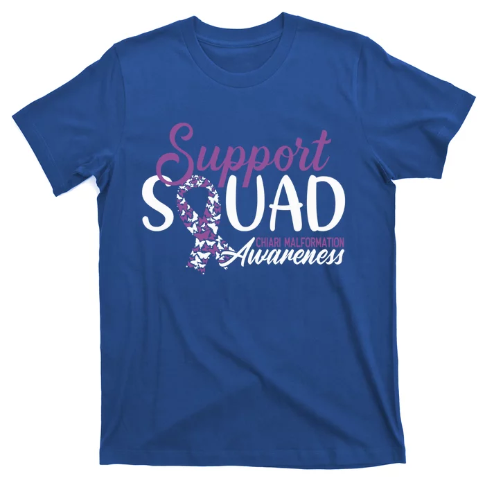 Support Awareness Squad I CM Cerebellum Chiari Malformation T-Shirt