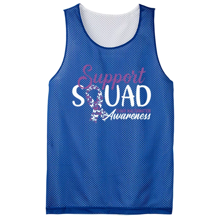 Support Awareness Squad I CM Cerebellum Chiari Malformation Mesh Reversible Basketball Jersey Tank