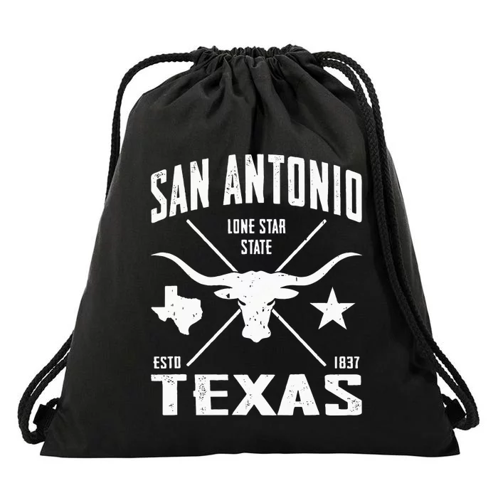 San Antonio Drawstring Bag