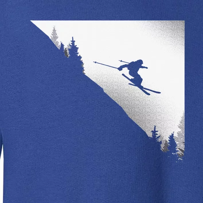 Ski Apparel Skiing Skier Ski Toddler Sweatshirt