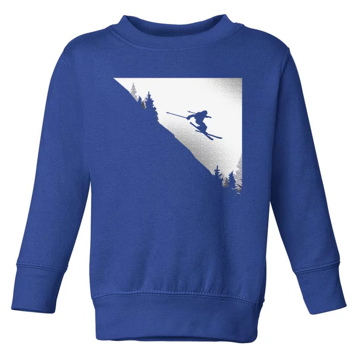 Ski Apparel Skiing Skier Ski Toddler Sweatshirt