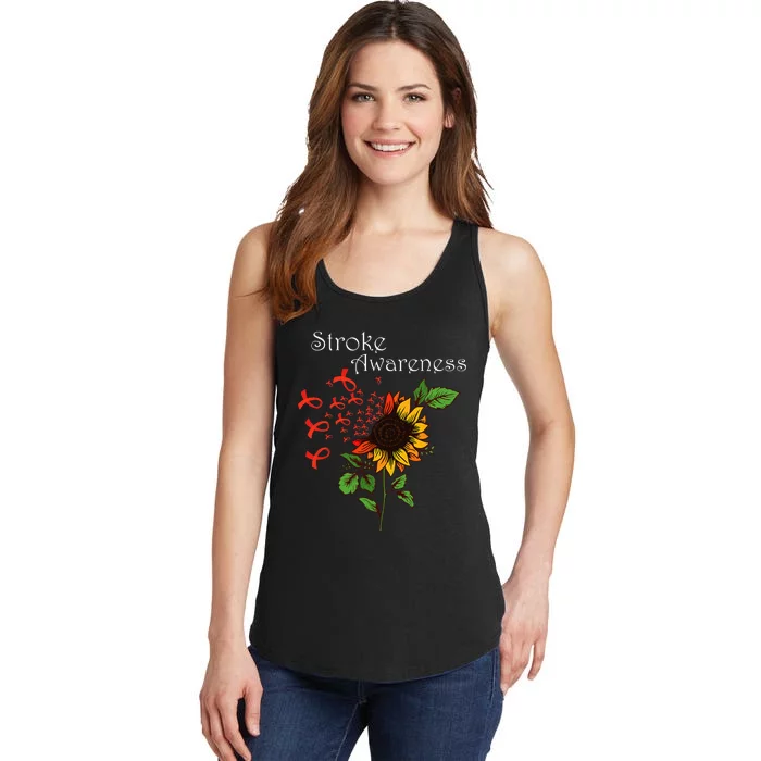 Stroke Awareness Stroke Survivor Stroke Design Ladies Essential Tank