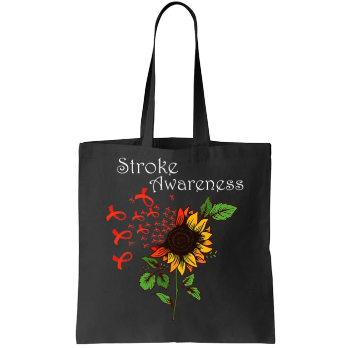 Stroke Awareness Stroke Survivor Stroke Design Tote Bag