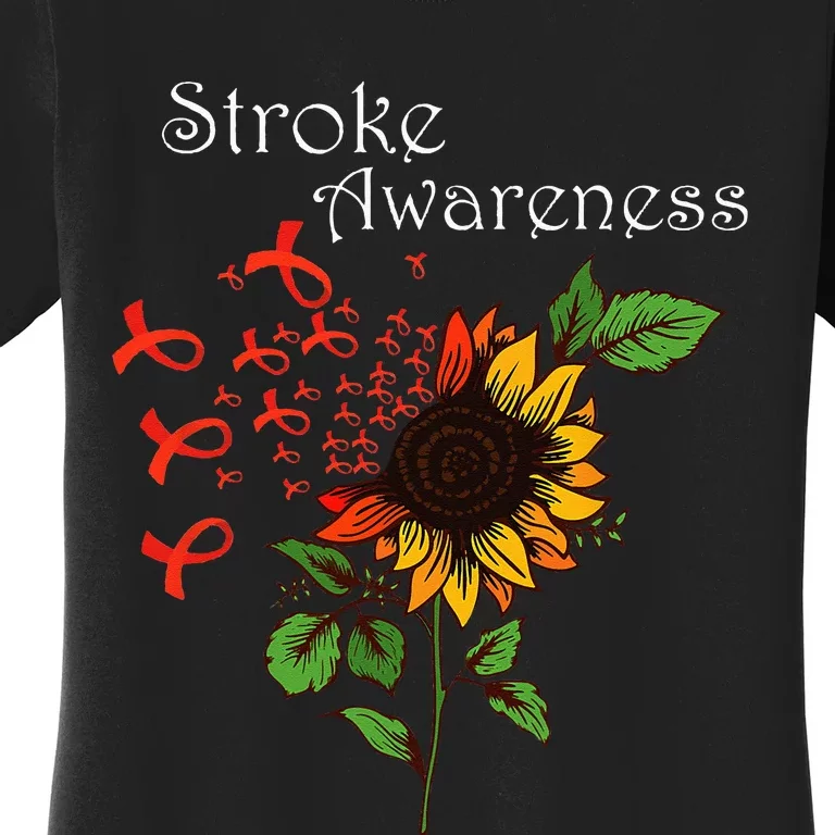 Stroke Awareness Stroke Survivor Stroke Design Women's T-Shirt