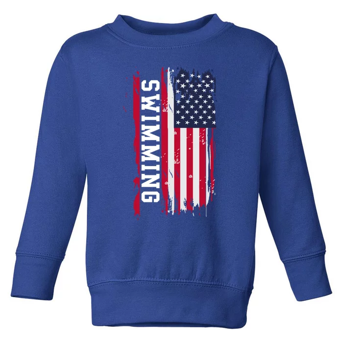 Swimming And Swimmers Gift Toddler Sweatshirt