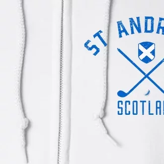 St. Andrews Scotland Golf Full Zip Hoodie