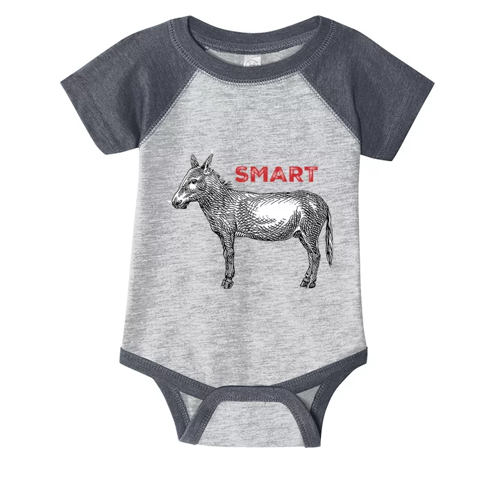 Smart Ass Infant Baby Jersey Bodysuit