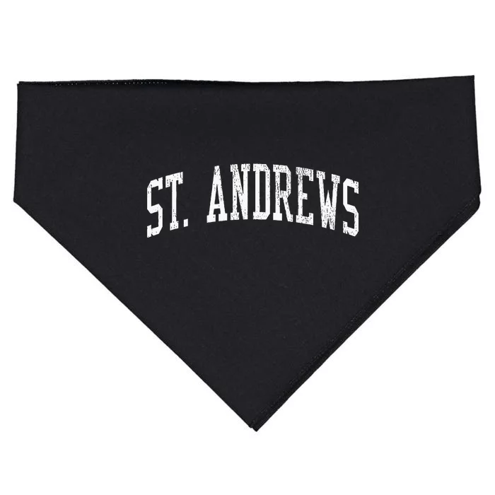 St. Andrews Sc Vintage Athletic Sports Js02 USA-Made Doggie Bandana